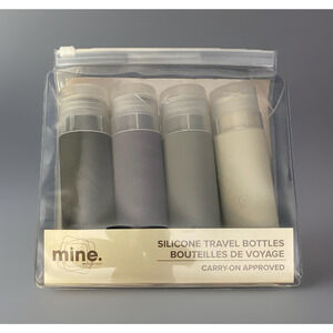 My Tagalongs Multi-Color 2.7oz Silicone Travel Bottles 4 Pack